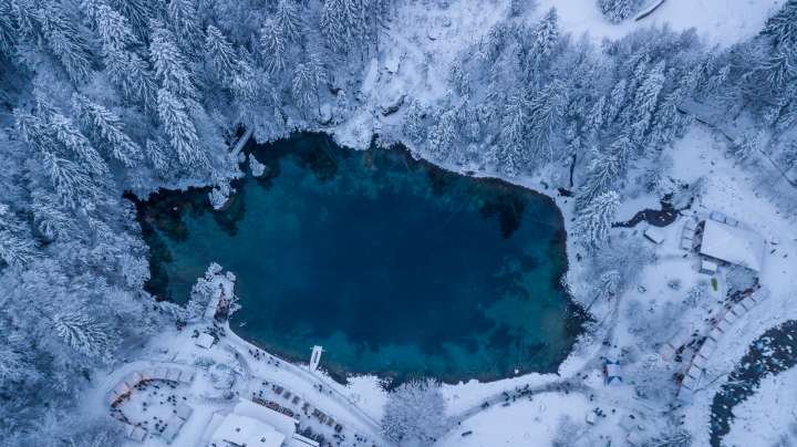 Wasserhaus, Blausee